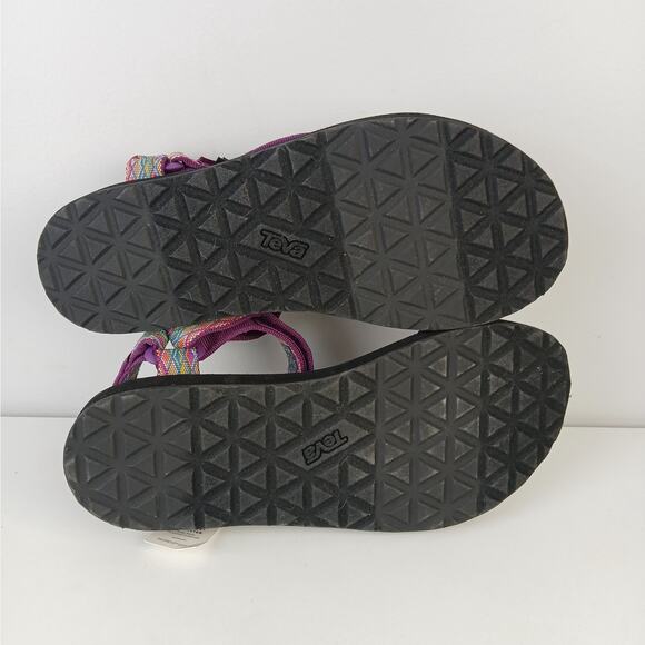 Teva Women's SZ 9 Original Universal Sandal 1003987 Purple Multi-Color NWT - Picture 7 of 7